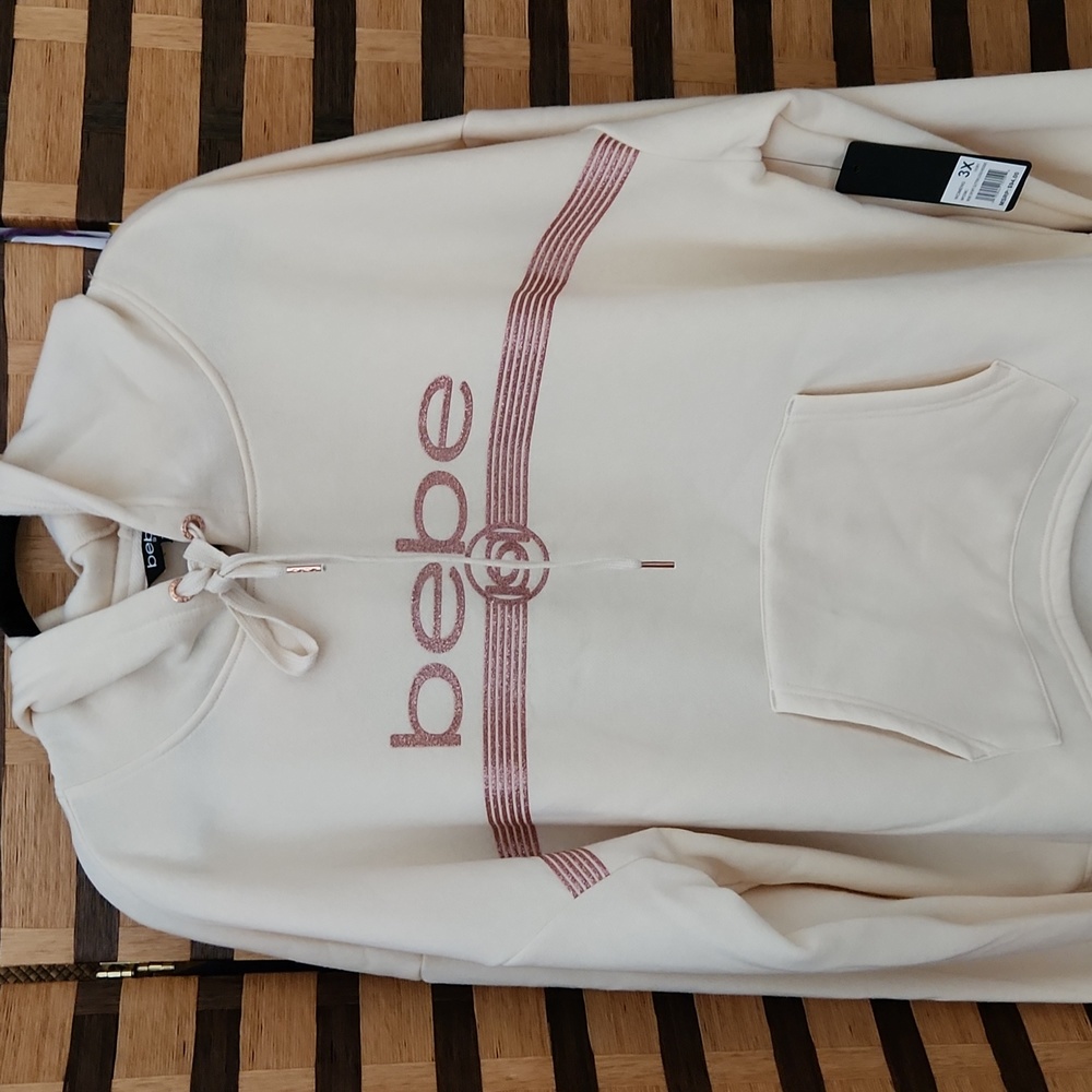 Nwt! Bebe Fleece Hoodie